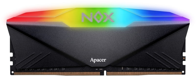 Модуль пам`ятi DDR4 2x16GB/3200 Apacer NOX RGB Black (AH4U32G32C28YNBAA-2)