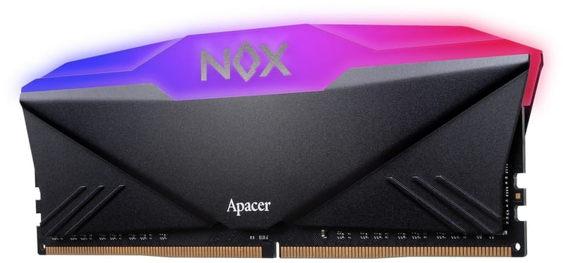 Модуль памяти DDR4 2x16GB/3200 Apacer NOX RGB Black (AH4U32G32C28YNBAA-2)