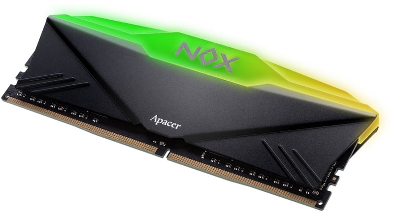 Модуль памяти DDR4 2x16GB/3200 Apacer NOX RGB Black (AH4U32G32C28YNBAA-2)