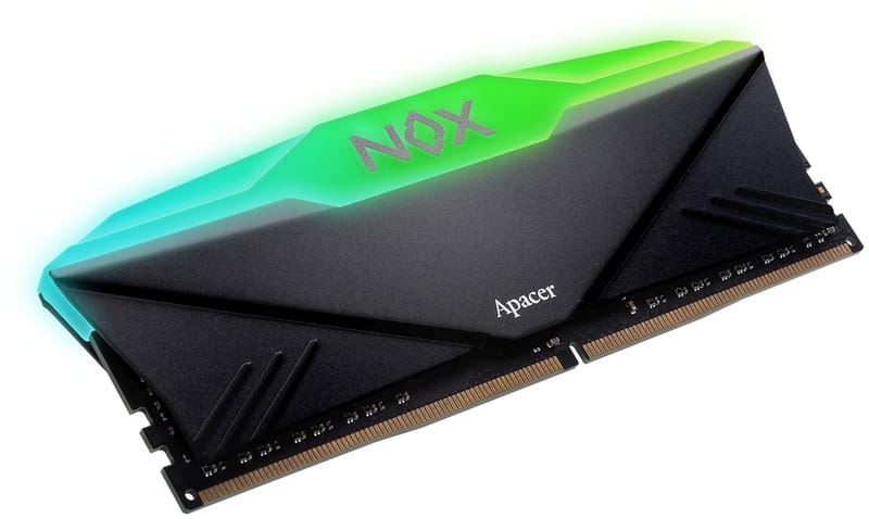 Модуль памяти DDR4 2x16GB/3200 Apacer NOX RGB Black (AH4U32G32C28YNBAA-2)