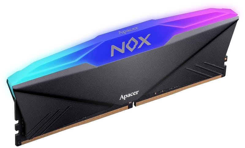 Модуль пам`ятi DDR4 2x16GB/3200 Apacer NOX RGB Black (AH4U32G32C28YNBAA-2)