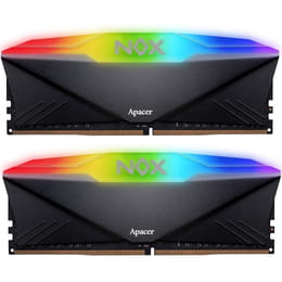 Купити Модуль пам`ятi DDR4 2x16GB/3200 Apacer NOX RGB Black (AH4U32G32C28YNBAA-2) Модуль пам`ятi DDR4 2x16GB/3200 Apacer NOX RGB Black (AH4U32G32C28YNBAA-2)