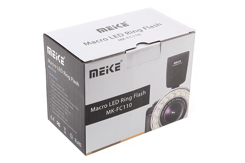 Кольцевая макровспышка Meike FC110 (SKWLEDR)