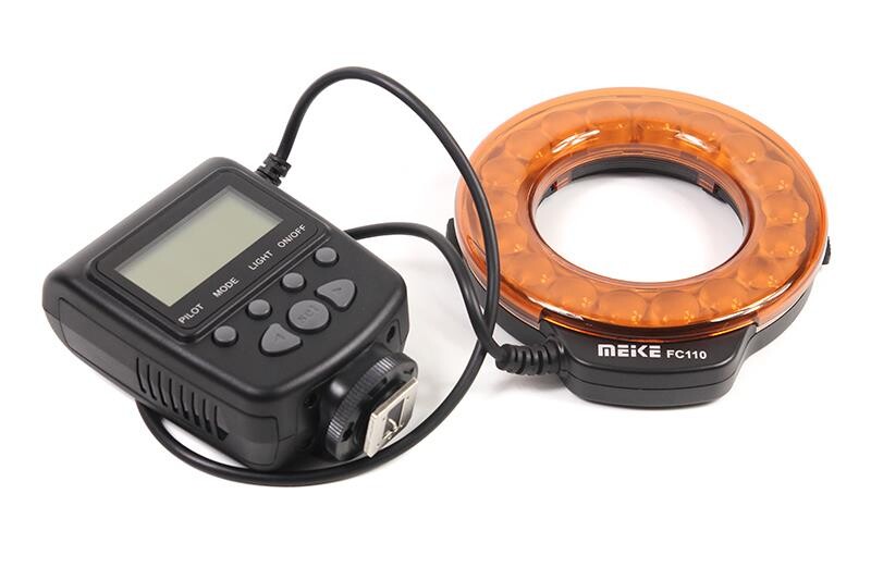Кольцевая макровспышка Meike FC110 (SKWLEDR)