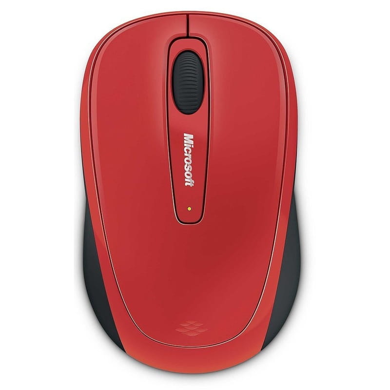 Мышь беспроводная Microsoft Mobile 3500 Flame Red Gloss (GMF-00293)