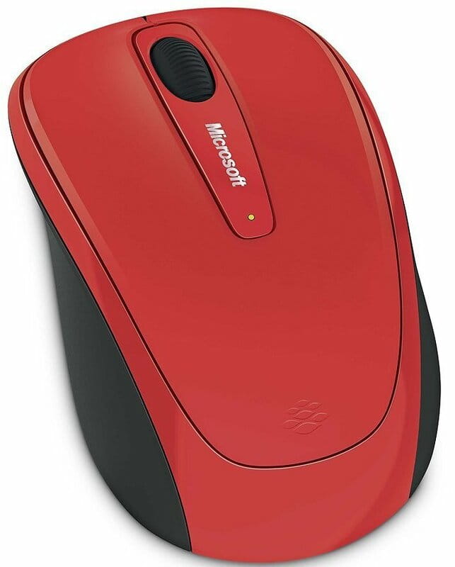 Мышь беспроводная Microsoft Mobile 3500 Flame Red Gloss (GMF-00293)