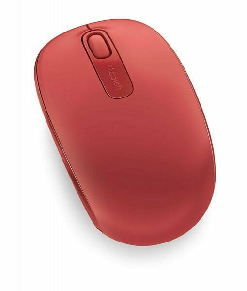Мишка бездротова Microsoft Mobile 1850 Wireless Flame Red (U7Z-00034)