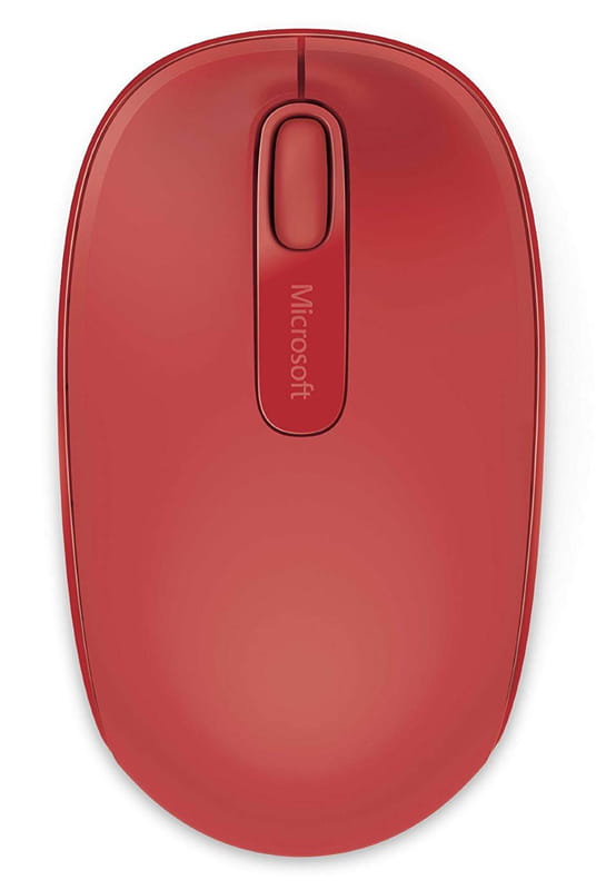 Мышь беспроводная Microsoft Mobile 1850 Wireless Flame Red (U7Z-00034)