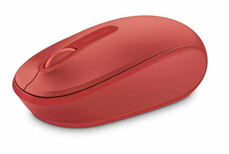 Мышь беспроводная Microsoft Mobile 1850 Wireless Flame Red (U7Z-00034)