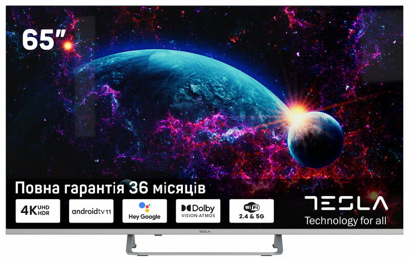 Телевизор Tesla 65E635SUS