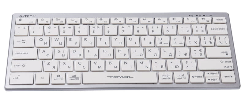 Клавиатура A4Tech Fstyler FX-51 White