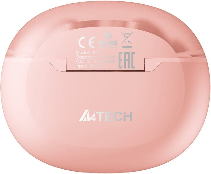 Bluetooth-гарнитура A4Tech B27 Baby Pink