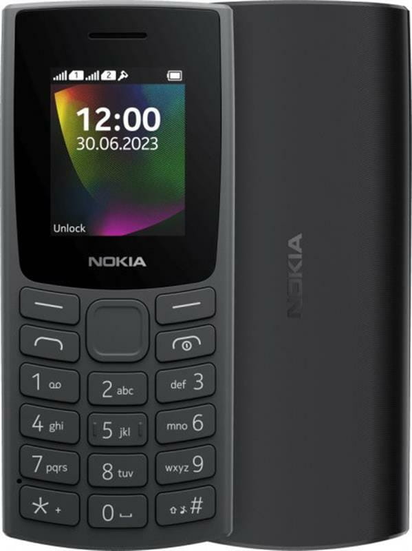 Мобільний телефон Nokia 106 2023 Dual Sim Charcoal
