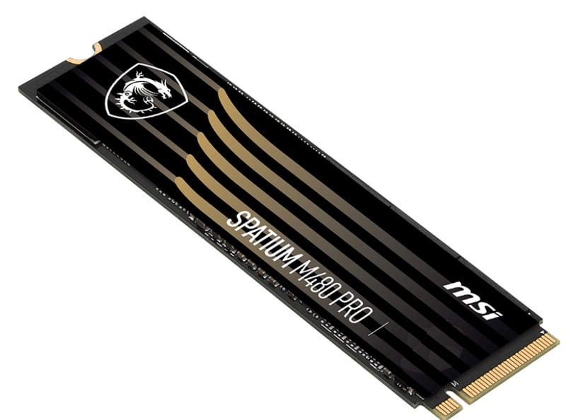 Накопитель SSD 1TB MSI Spatium M480 Pro M.2 2280 PCIe 4.0 x4 NVMe 3D NAND TLC (S78-440L1G0-P83)