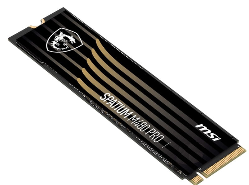 Накопичувач SSD 1TB MSI Spatium M480 Pro M.2 2280 PCIe 4.0 x4 NVMe 3D NAND TLC (S78-440L1G0-P83)