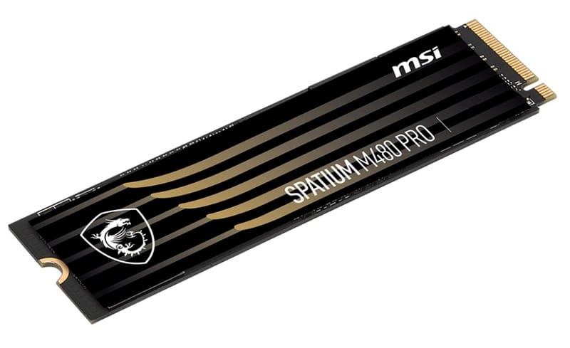 Накопитель SSD 2TB MSI Spatium M480 Pro M.2 2280 PCIe 4.0 x4 NVMe 3D NAND TLC (S78-440Q600-P83)