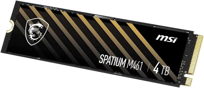 Накопичувач SSD 4TB MSI Spatium M461 M.2 2280 PCIe 4.0 x4 NVMe 3D NAND TLC (S78-440R030-P83)