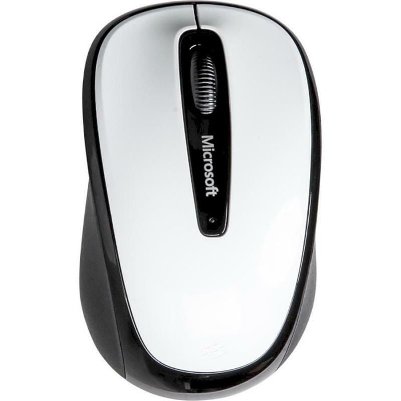 Мишка бездротова Microsoft Mobile 3500 Wireless White (GMF-00294)