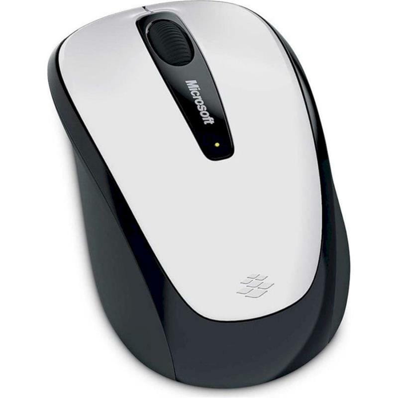 Мишка бездротова Microsoft Mobile 3500 Wireless White (GMF-00294)