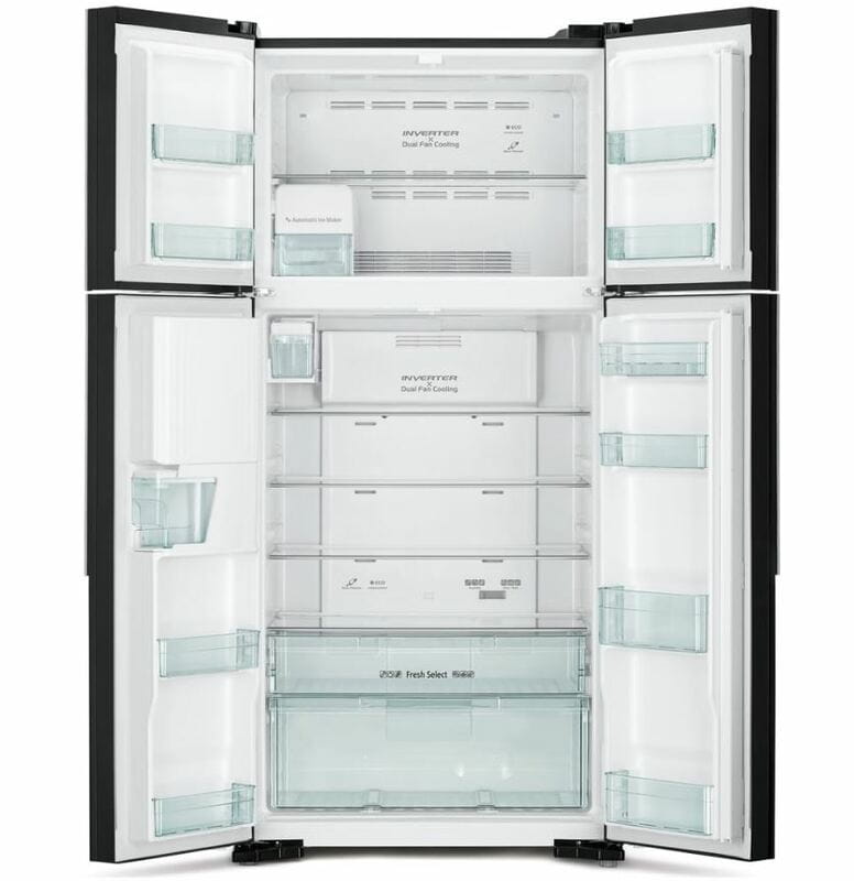 Холодильник Hitachi R-W660PUC7GBK