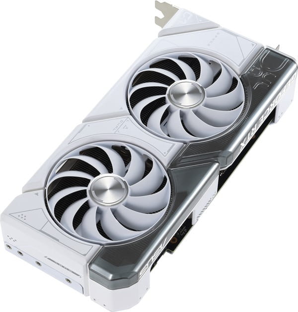 Видеокарта GF RTX 4070 12GB GDDR6X Dual OC White Asus (DUAL-RTX4070-O12G-WHITE)