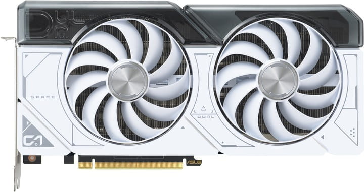 Видеокарта GF RTX 4070 12GB GDDR6X Dual OC White Asus (DUAL-RTX4070-O12G-WHITE)