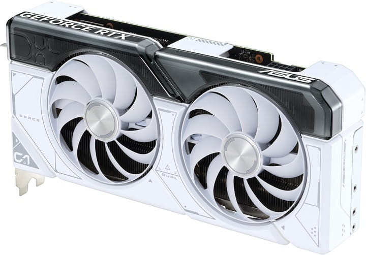 Видеокарта GF RTX 4070 12GB GDDR6X Dual OC White Asus (DUAL-RTX4070-O12G-WHITE)