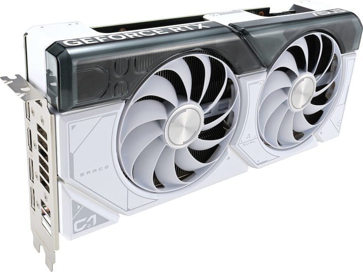 Видеокарта GF RTX 4070 12GB GDDR6X Dual OC White Asus (DUAL-RTX4070-O12G-WHITE)