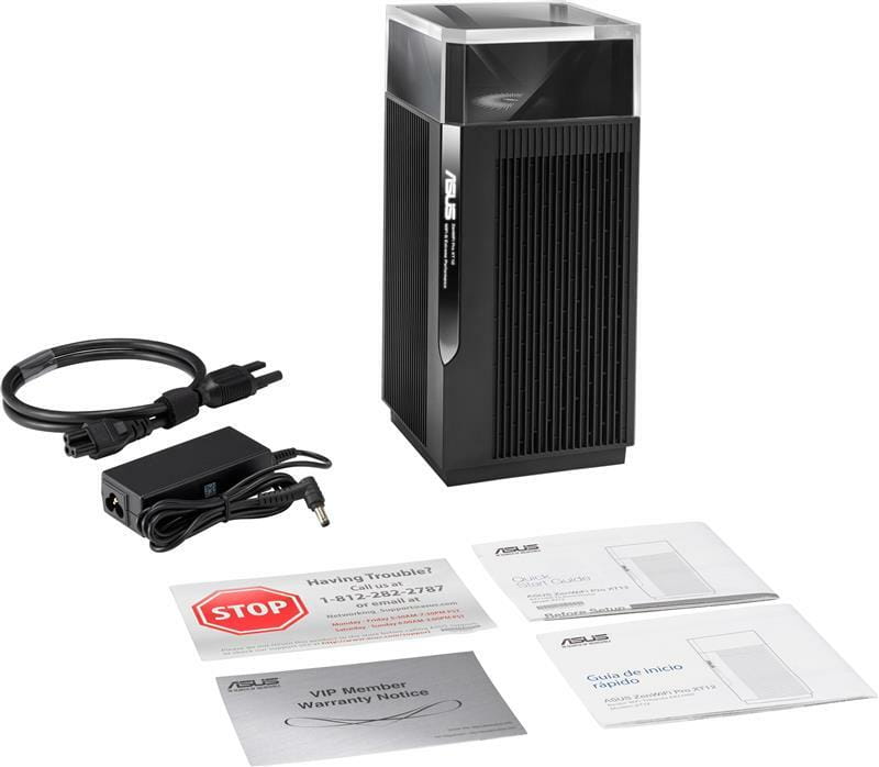 Беспроводной маршрутизатор Asus ZenWiFi Pro XT12 1PK Black (90IG06U0-MO3A30)_дубль