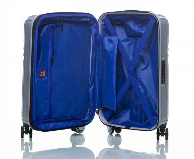 Чемодан Sumdex 20" (SWRH-720 MS) серебристый