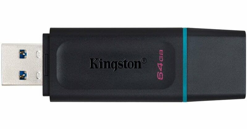 Флеш-накопитель USB3.2 64GB Kingston DataTraveler Exodia Black/Blue 2 Pieces (DTX/64GB-2P)