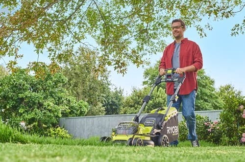 Газонокосилка Ryobi ONE+ RY18LMX40B-0 (5133005479)