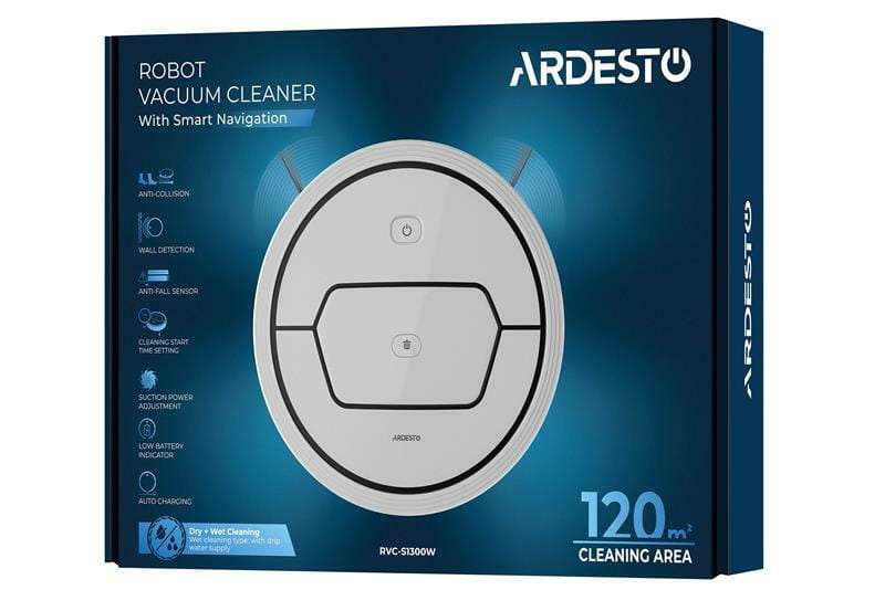 Робот-пылесос Ardesto RVC-S1300W