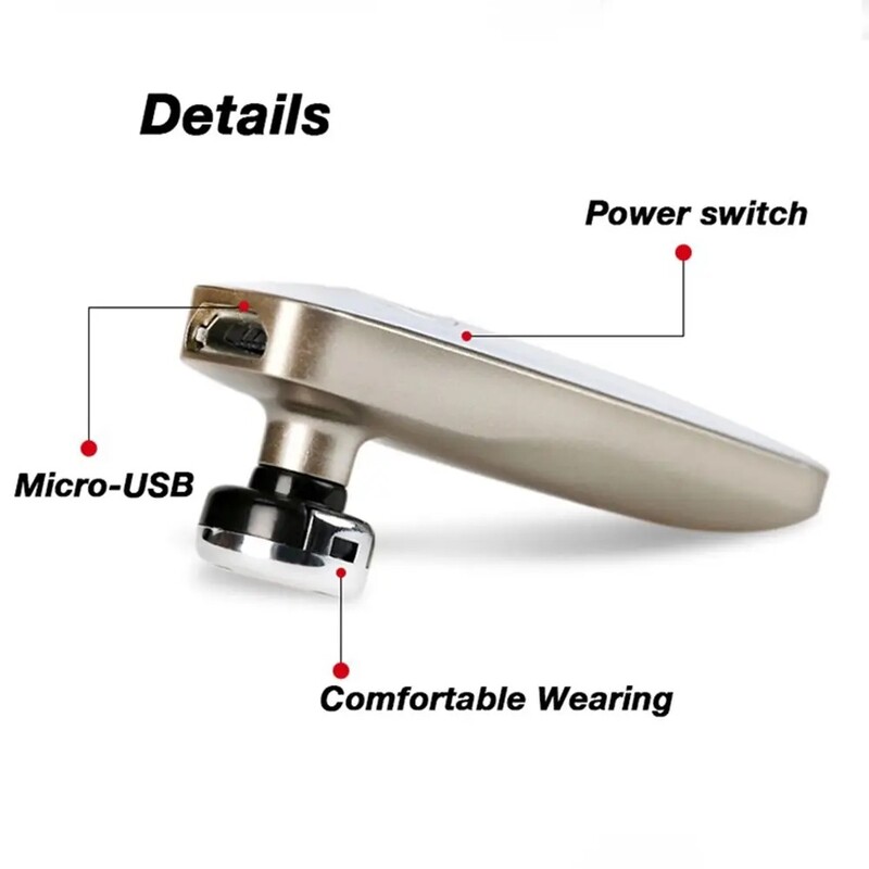 Bluetooth-гарнитура Remax RB-T8 White (6954851254027)