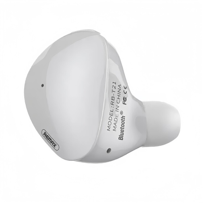 Bluetooth-гарнитура Remax RB-T21 White (6954851287896)