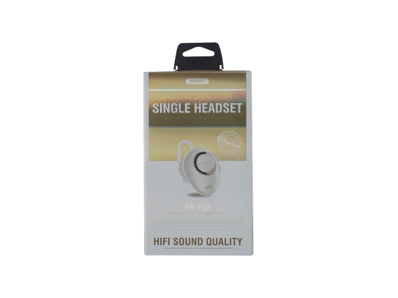 Bluetooth-гарнитура Remax RB-T22 White (6954851288732)