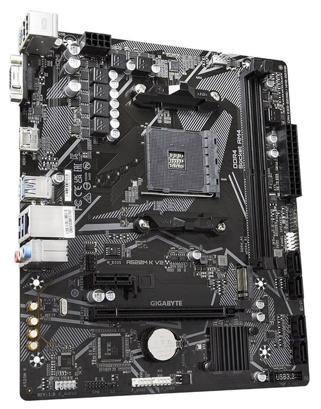 Материнская плата Gigabyte A520M K V2 Socket AM4
