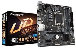 Материнська плата Gigabyte H610M H V2 DDR4 Socket 1700