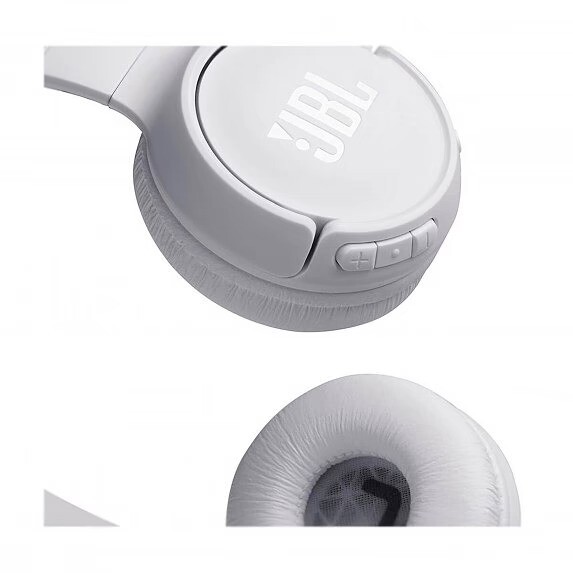 Bluetooth-гарнитура JBL T520BT White (JBLT520BTWHTEU)