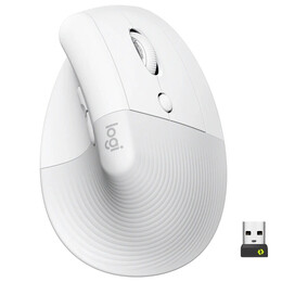 Мышь беспроводная Logitech Lift Vertical Ergonomic White (910-006475)