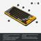 Фото - Клавиатура беспроводная Logitech Pop Wireless Blast Yellow (920-010735) | click.ua