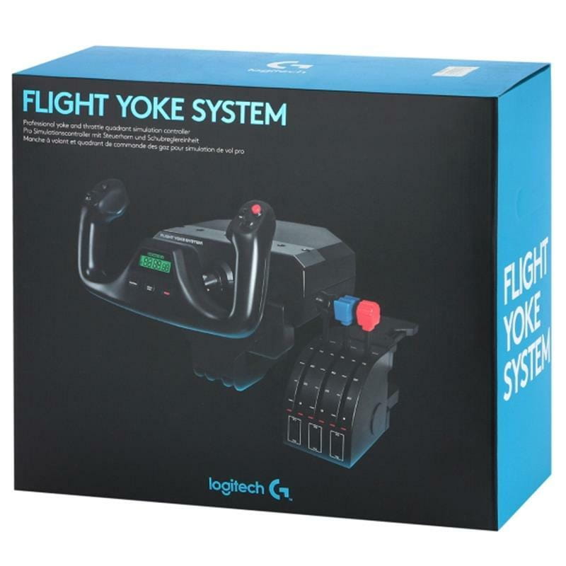 Джойстик Logitech Flight Yoke System (945-000004)