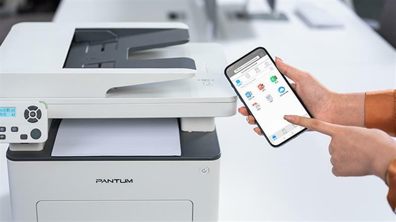 МФУ A4 ч/б Pantum M7100DW с WiFi