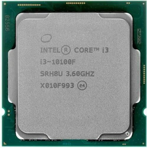 Процесор Intel Core i3 10100F 3.6GHz (6MB, Comet Lake, 65W, S1200) Tray (CM8070104291318)
