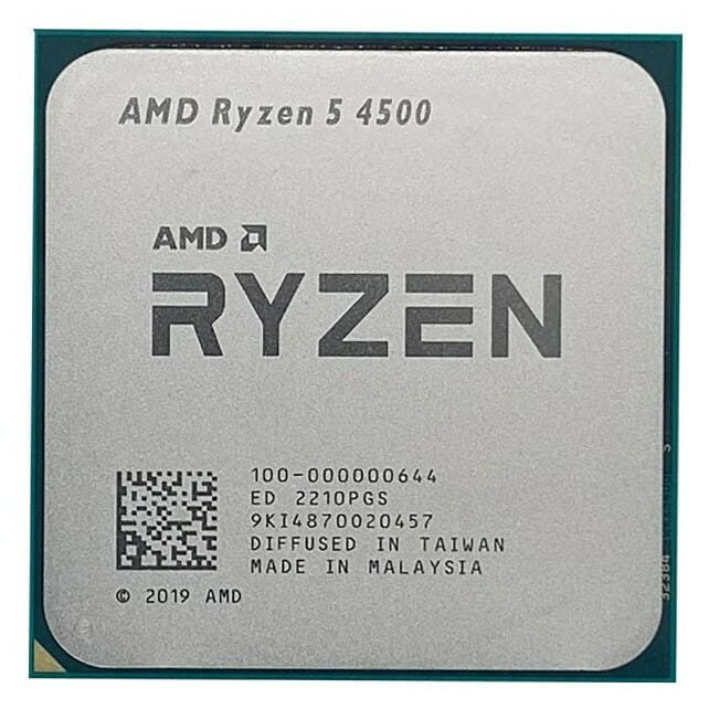 Процессор AMD Ryzen 5 4500 (3.6GHz 8MB 65W AM4) Tray (100-000000644)