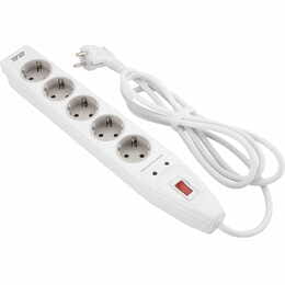 Мережевий фільтр 2E 5хSchuko, 3 м (2E-SP515M3WH)
