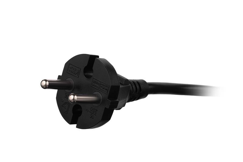 Сетевой удлинитель 2E 1XCEE7/17, 2G*1.0мм, 10м, black (2E-PC210M10)
