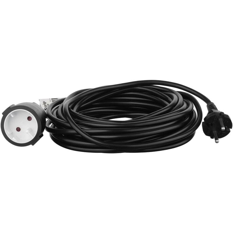 Сетевой удлинитель 2E 1XCEE7/17, 2G*1.0мм, 10м, black (2E-PC210M10)