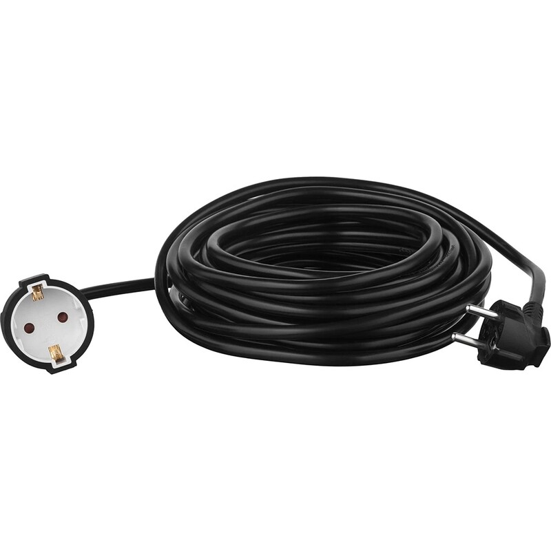 Мережевий подовжувач 2E 1XSchuko, 3G*1.5мм, 10м, black (2E-PC315M10)