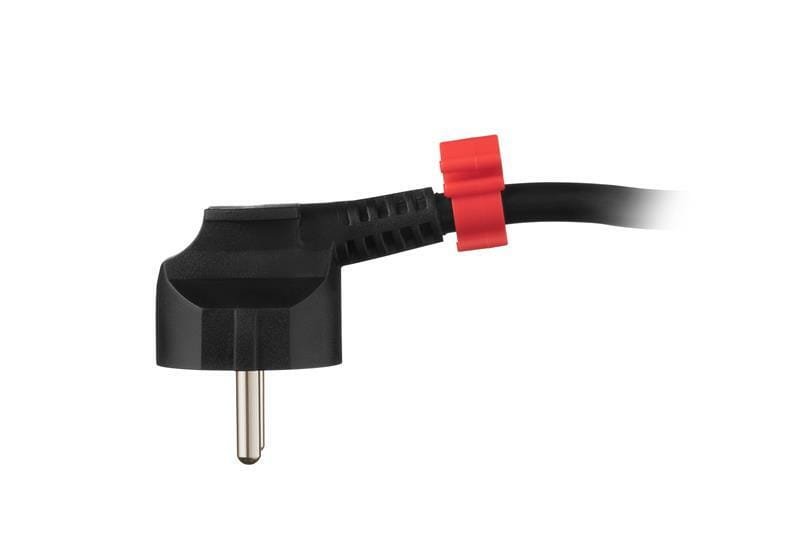 Сетевой удлинитель на катушке 2E 4XSchuko, ІР20, 3G*1.5мм, 20м, black (2E-CR4315IP20M20)